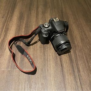 Canon Rebel T7 24MP DSLR WI-FI Camera w/18-55, 75-300mm lens